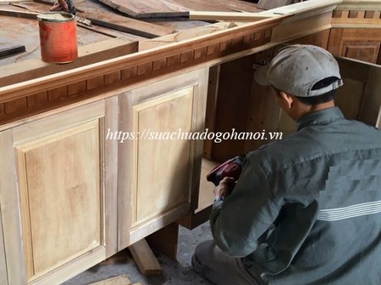 Dịch vụ sửa chữa tủ bếp chuyên nghiệp Hải Nam tại Hà Nội