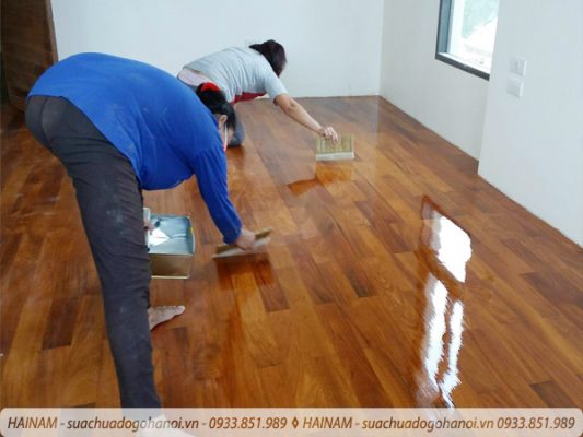 Quy trình sửa chữa đồ gỗ của Hải Nam
