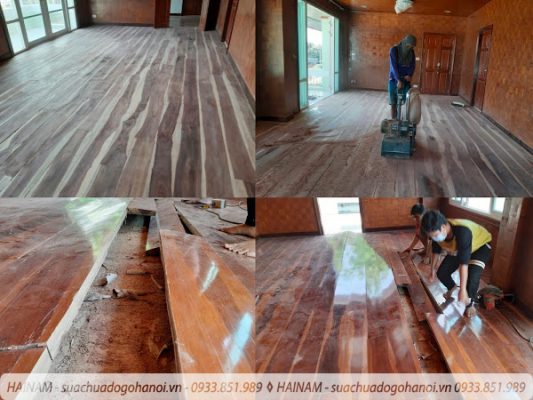 Sửa chữa đồ gỗ tại quận Hà Đông Hà Nội