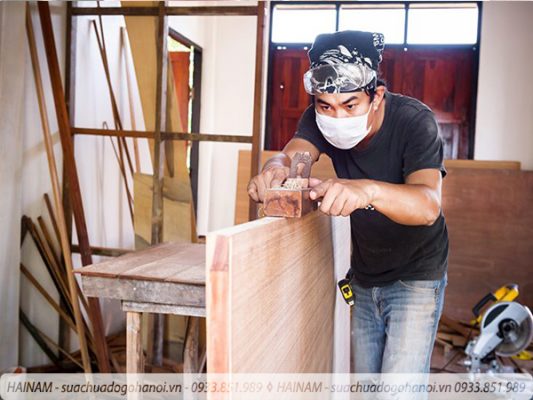 Sửa chữa đồ gỗ tại quận Long Biên Hà Nội